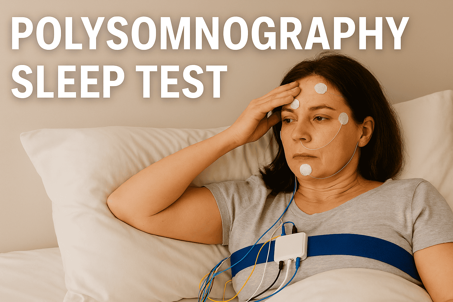Polysomnography sleep test