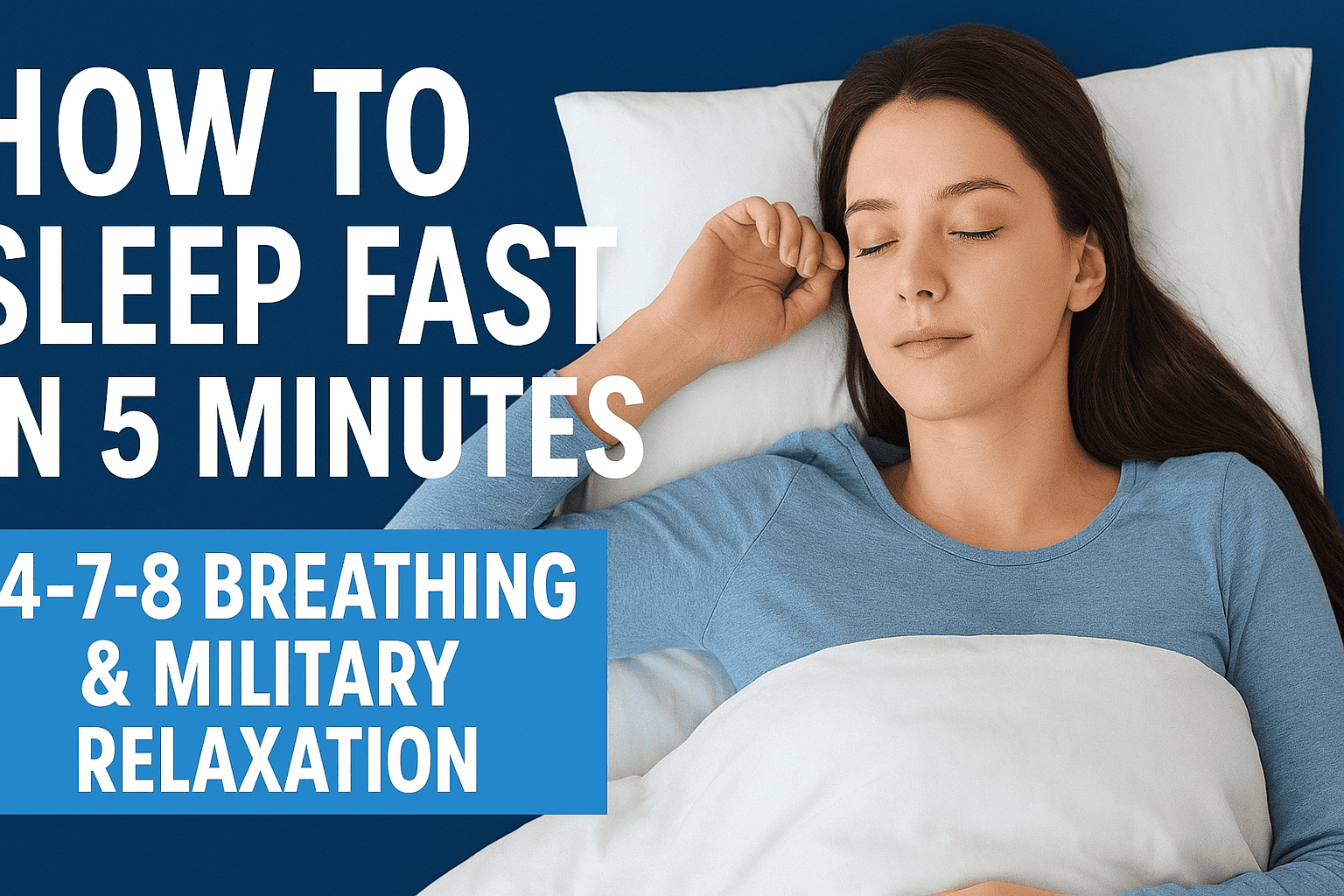how to sleep fast in 5 minutes